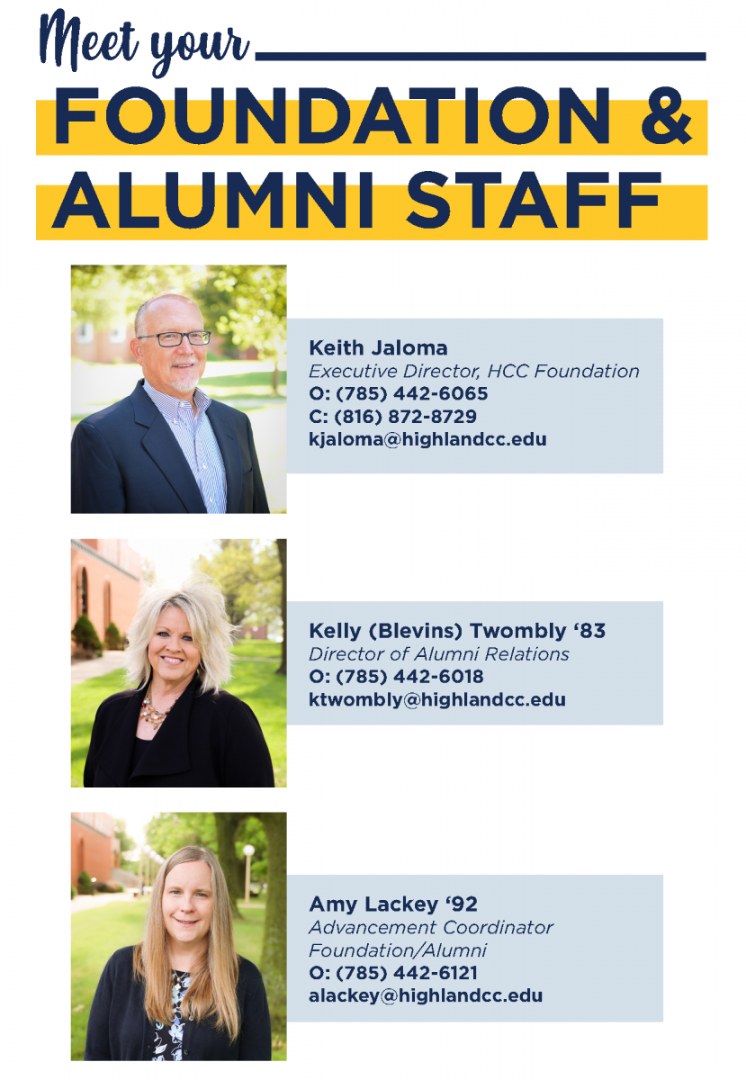 Meet our staff Keith Jaloma, Kelly Twombly and Amy Lackey